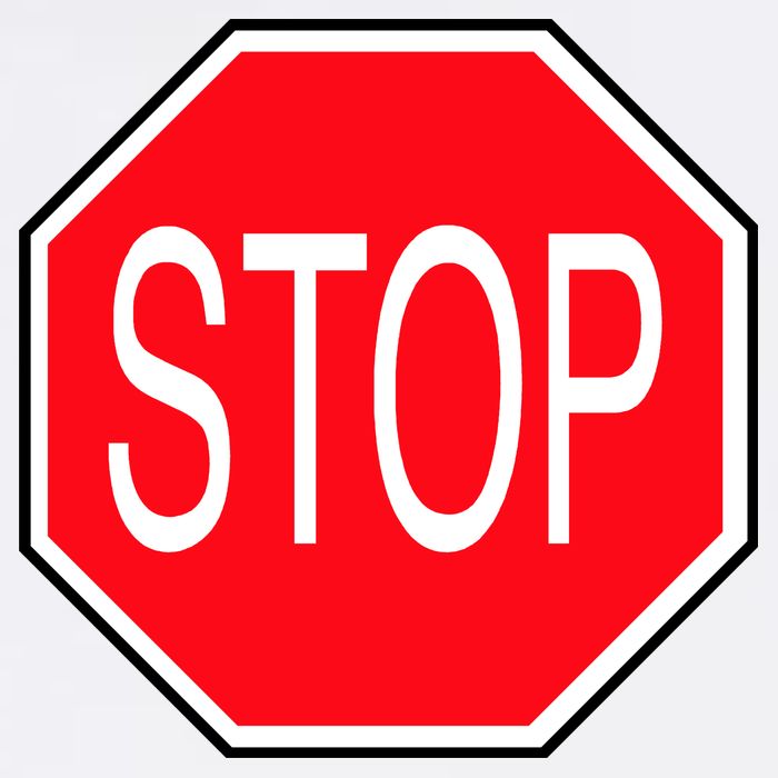 Stop Sign Baby Bodysuit