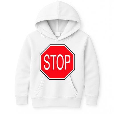 Stop Sign Kids Hoodie