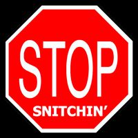 STOP Snitching Snitchin' 7-Panel Snapback Hat