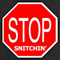 STOP Snitching Snitchin' Golf Towel
