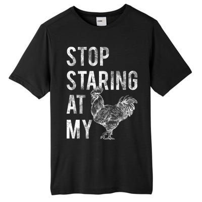 Stop Staring At My Cock Tall Fusion ChromaSoft Performance T-Shirt