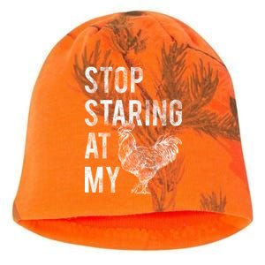 Stop Staring At My Cock Kati - Camo Knit Beanie