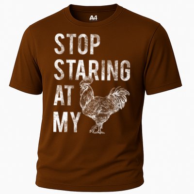 Stop Staring At My Cock Performance Shirt