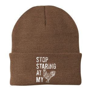 Stop Staring At My Cock Knit Cap Winter Beanie