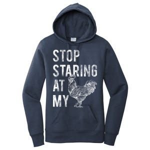 Stop Staring At My Cock Women's Pullover Hoodie