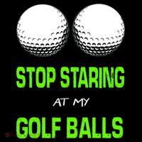Stop Staring At My Golf Balls Impact Tech Backpack