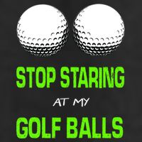 Stop Staring At My Golf Balls Adult Drive Performance Visor