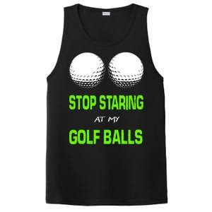 Stop Staring At My Golf Balls PosiCharge Competitor Tank