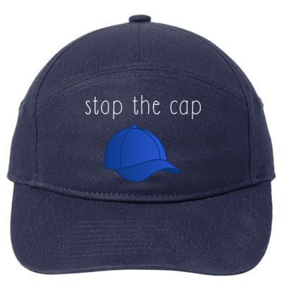 Stop The Cap 7-Panel Snapback Hat