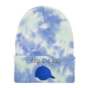 Stop The Cap Tie Dye 12in Knit Beanie