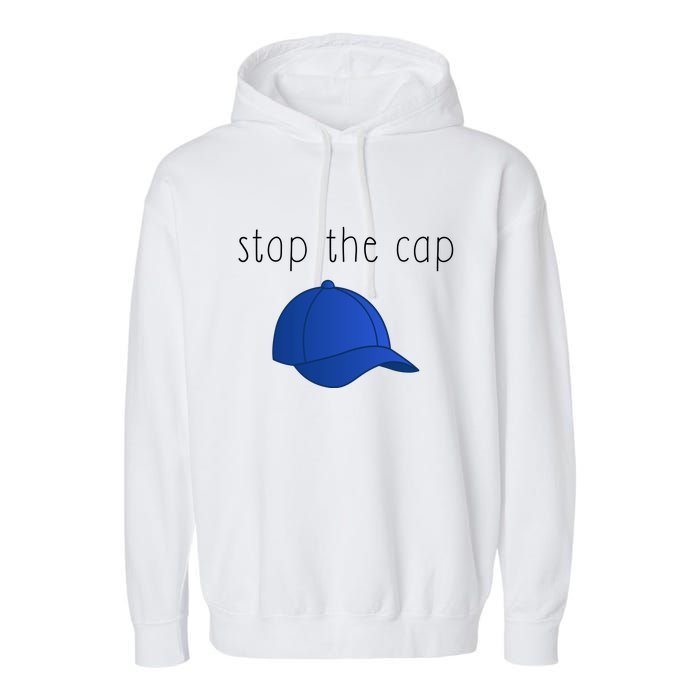 Stop The Cap Garment-Dyed Fleece Hoodie