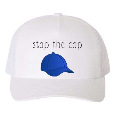 Stop The Cap Yupoong Adult 5-Panel Trucker Hat