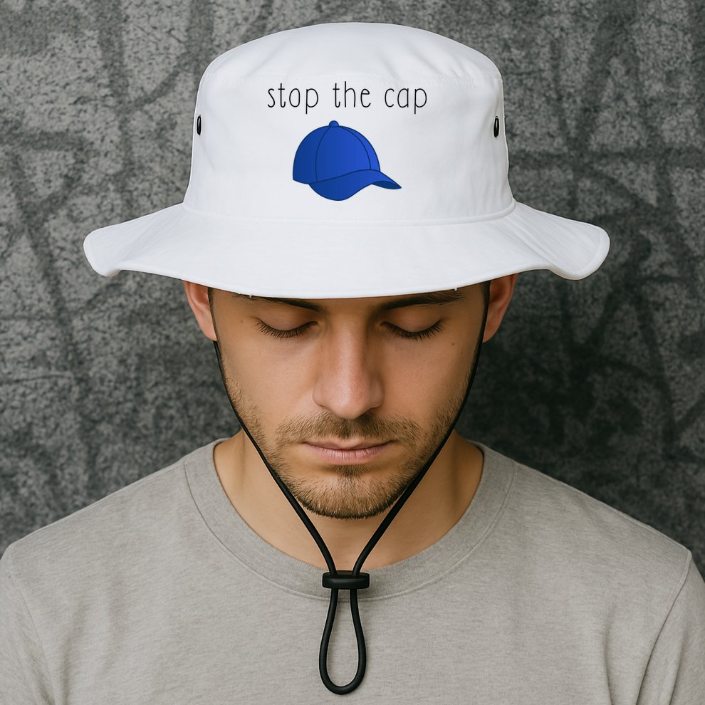 Stop The Cap Bucket Hat