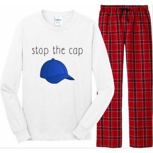 Stop The Cap Long Sleeve Pajama Set