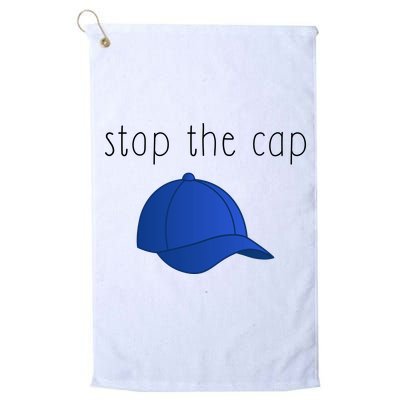 Stop The Cap Golf Towel