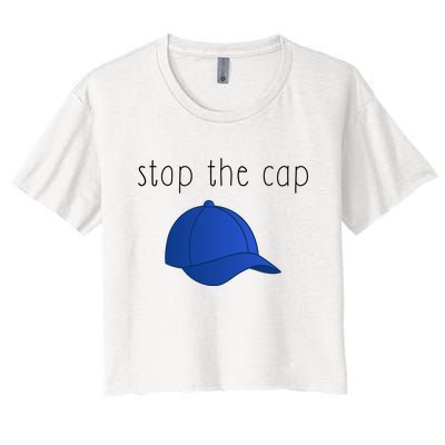 Stop The Cap Women's Crop Top Tee