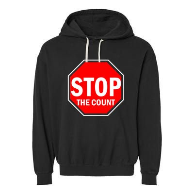 Stop The Count Garment-Dyed Fleece Hoodie