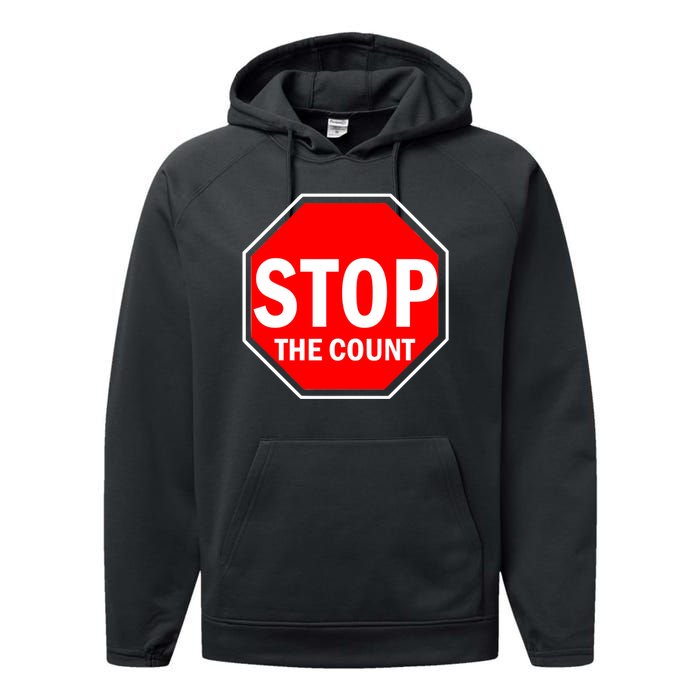 Stop The Count Performance Fleece Hoodie