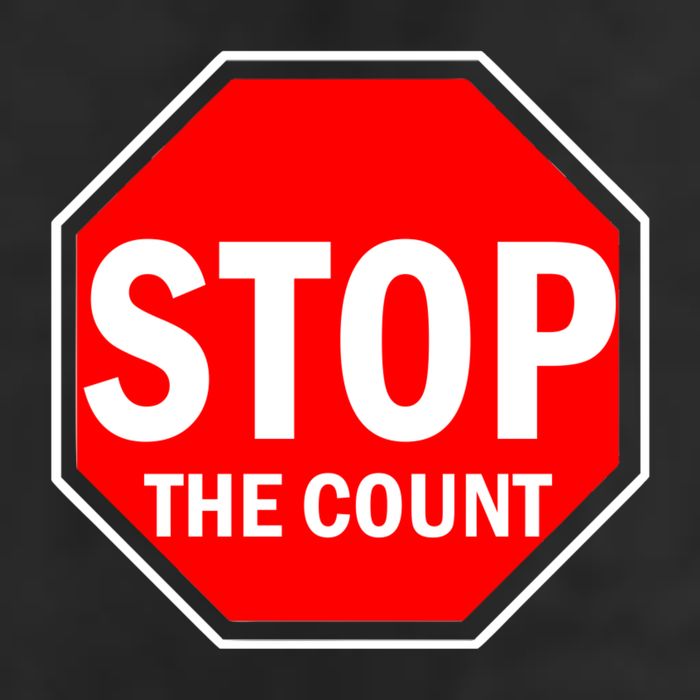 Stop The Count Golf Towel