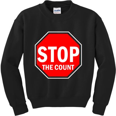 Stop The Count Kids Sweatshirt