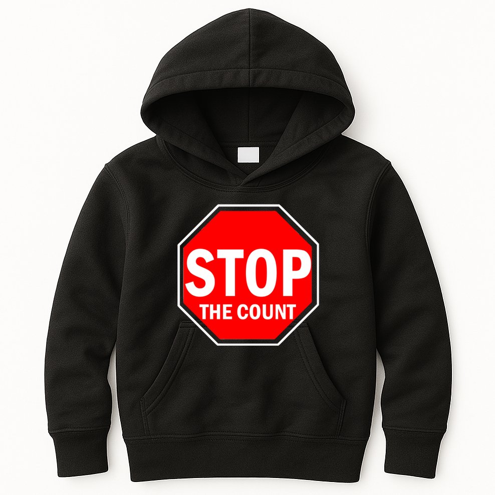 Stop The Count Kids Hoodie