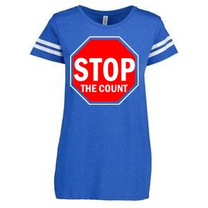 Stop The Count Enza Ladies Jersey Football T-Shirt