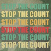 Stop The Count Word Mashup Legacy Tie Dye Trucker Hat