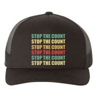 Stop The Count Word Mashup Yupoong Adult 5-Panel Trucker Hat