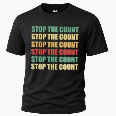 Stop The Count Word Mashup Performance Shirt