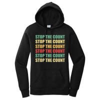 Stop The Count Word Mashup Women's Pullover Hoodie