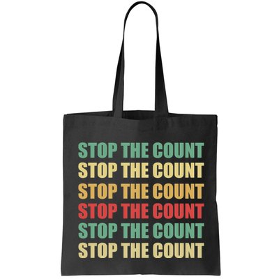 Stop The Count Word Mashup Bag