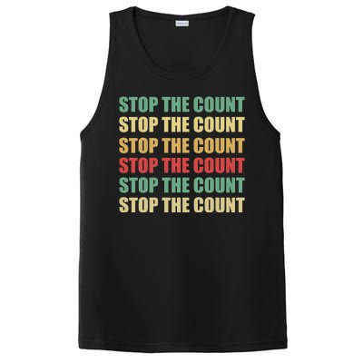 Stop The Count Word Mashup PosiCharge Competitor Tank