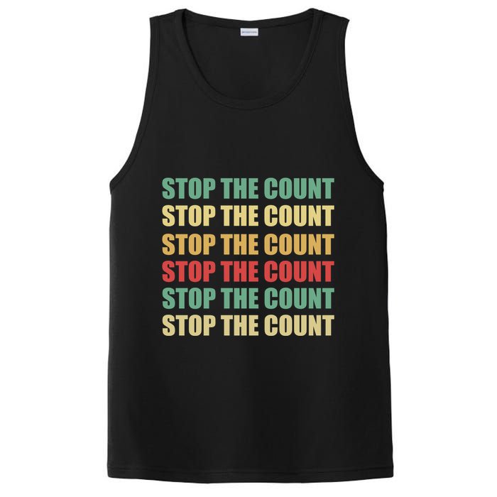 Stop The Count Word Mashup PosiCharge Competitor Tank