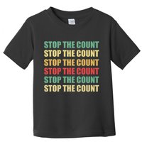 Stop The Count Word Mashup Toddler T-Shirt