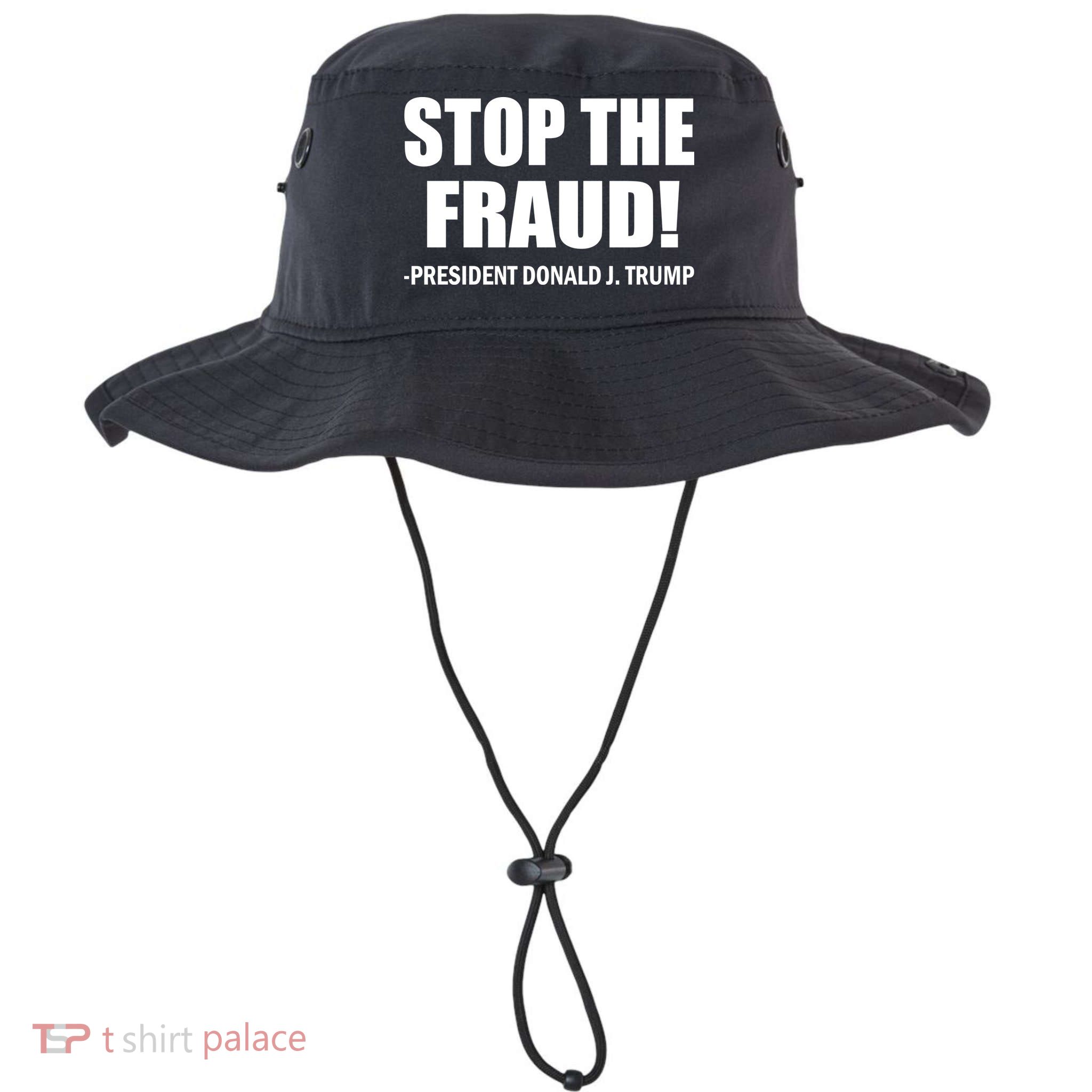 Stop The Fraud Donald J Trump Bucket Hat