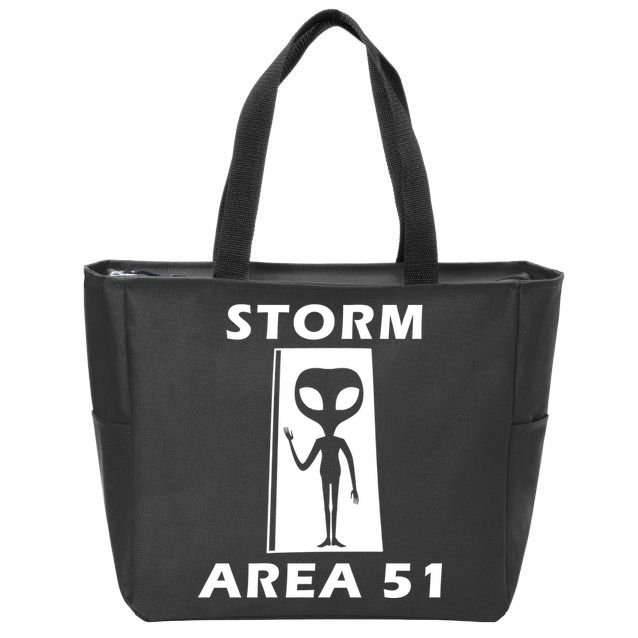 Storm Area 51 Zip Tote Bag