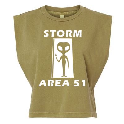 Storm Area 51 Garment-Dyed Women's Muscle Tee