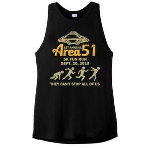 Storm Area 51 5K Fun Run Ladies PosiCharge Tri-Blend Wicking Tank