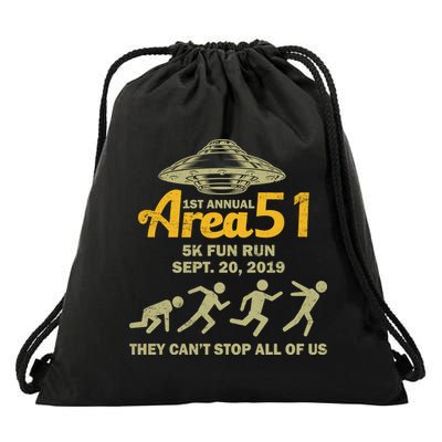 Storm Area 51 5K Fun Run Drawstring Bag