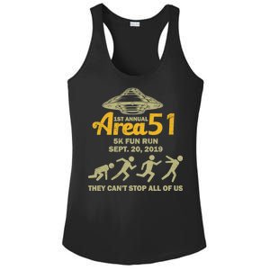 Storm Area 51 5K Fun Run Ladies PosiCharge Competitor Racerback Tank