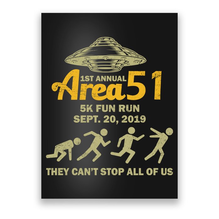 Storm Area 51 5K Fun Run Poster