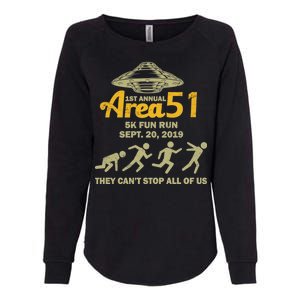 Storm Area 51 5K Fun Run Womens California Wash Sweatshirt