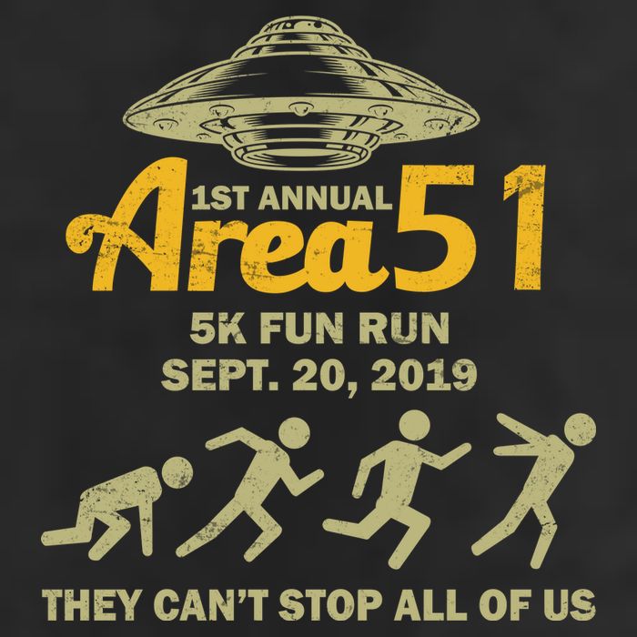 Storm Area 51 5K Fun Run Golf Towel