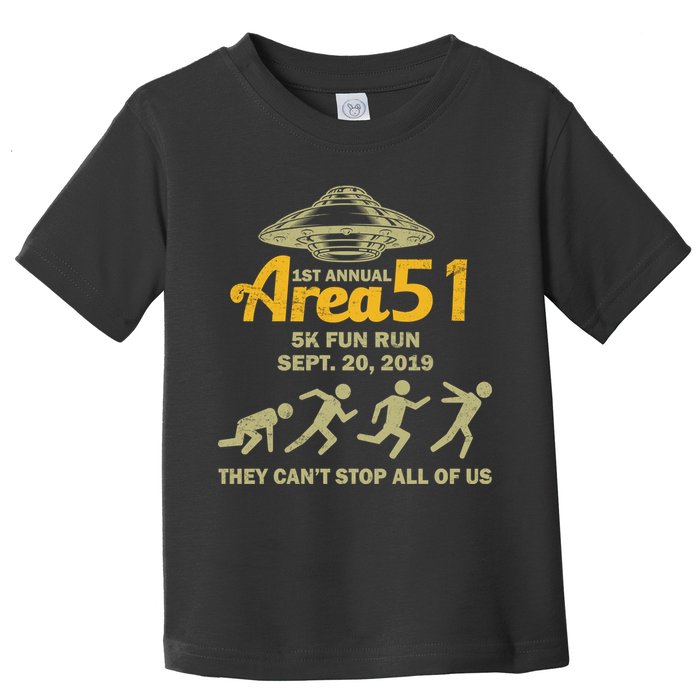 Storm Area 51 5K Fun Run Toddler T-Shirt