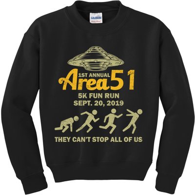 Storm Area 51 5K Fun Run Kids Sweatshirt