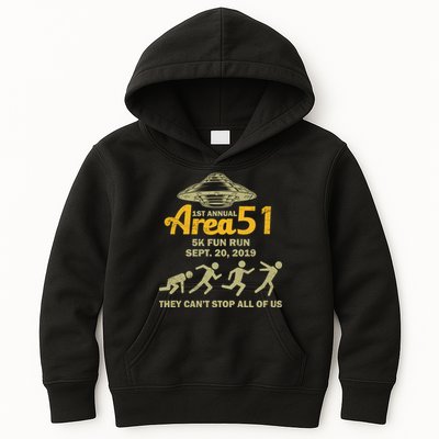 Storm Area 51 5K Fun Run Kids Hoodie