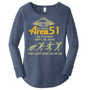 Storm Area 51 5K Fun Run Women's Perfect Tri Tunic Long Sleeve Shirt