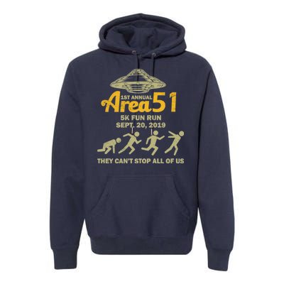 Storm Area 51 5K Fun Run Premium Hoodie