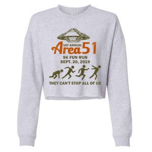 Storm Area 51 5K Fun Run Cropped Pullover Crew