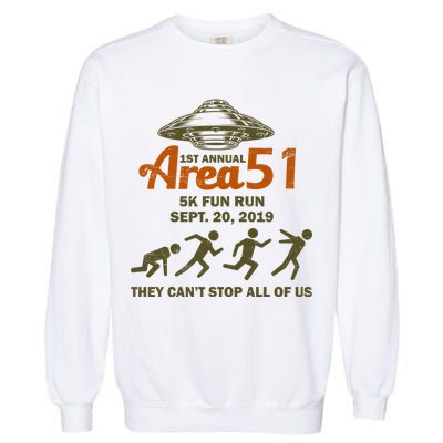 Storm Area 51 5K Fun Run Garment-Dyed Sweatshirt